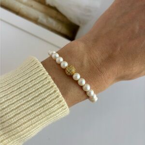 75 Swarovski Pearls Bracelet Pearl Bracelet